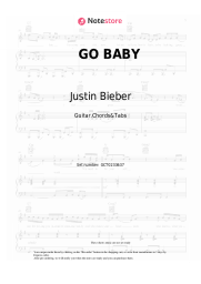 undefined Justin Bieber - GO BABY