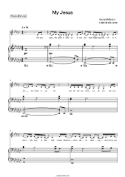 Sheet music, chords Anne Wilson - My Jesus